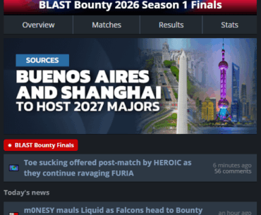HLTV's play-by-play titles undefeated