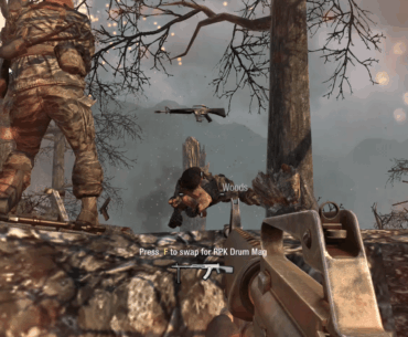 you okay woods? [BO]