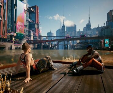 Where in Night City would you smoke a joint?