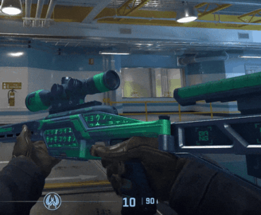 I made a skin that glows as you turn it! | SSG-08 - DIGITA