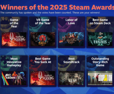 Winners of the 2025 Steam Awards!