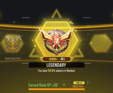 First time reaching Legendary.
