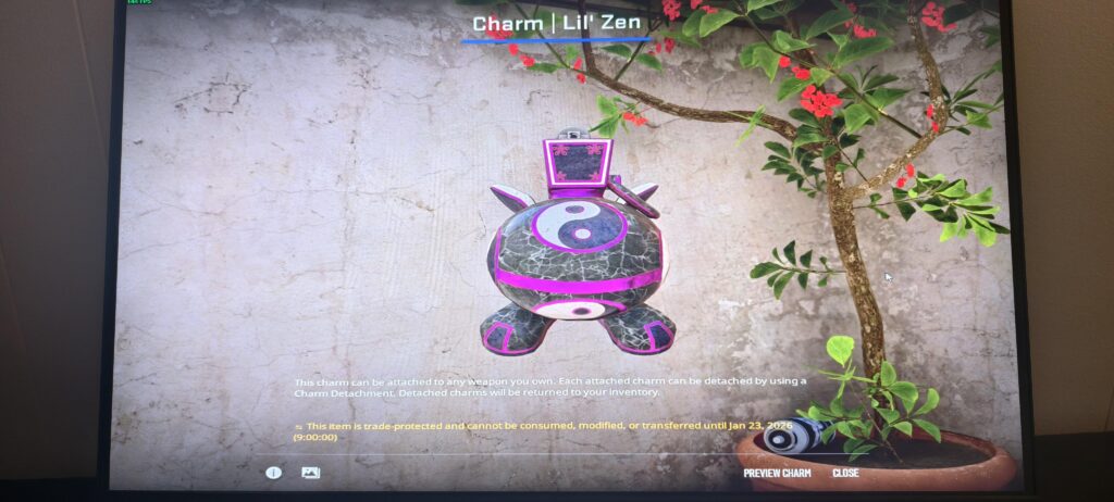 Bought charm, do I have to wait 7 days to attach/use it ?