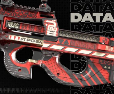 P90 DATA- New skin completed