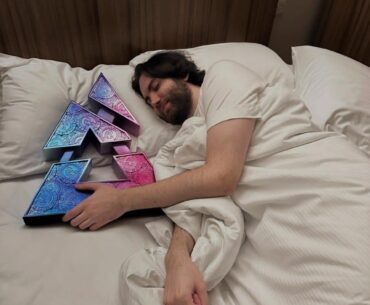 Jame having a good night's sleep