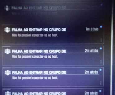 Tô com esse problema na hora de entrar numa partida, alguém sabe resolver