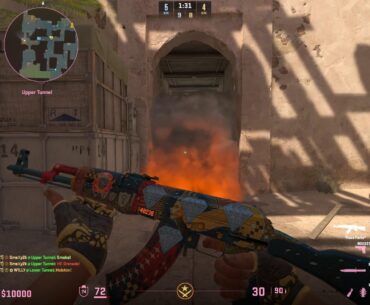 Smoke glitched, so I took this screenshot