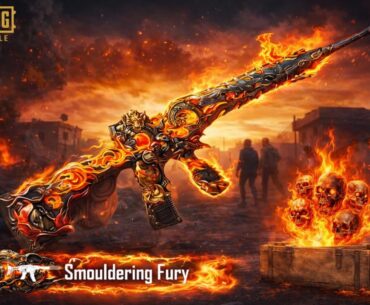 #smoulderingfury #pubgmobile #m416skin
