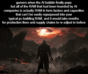 guys what if the AI bubble bursting doesn't help in the short term?...