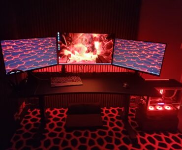 All new setup at my new place :)