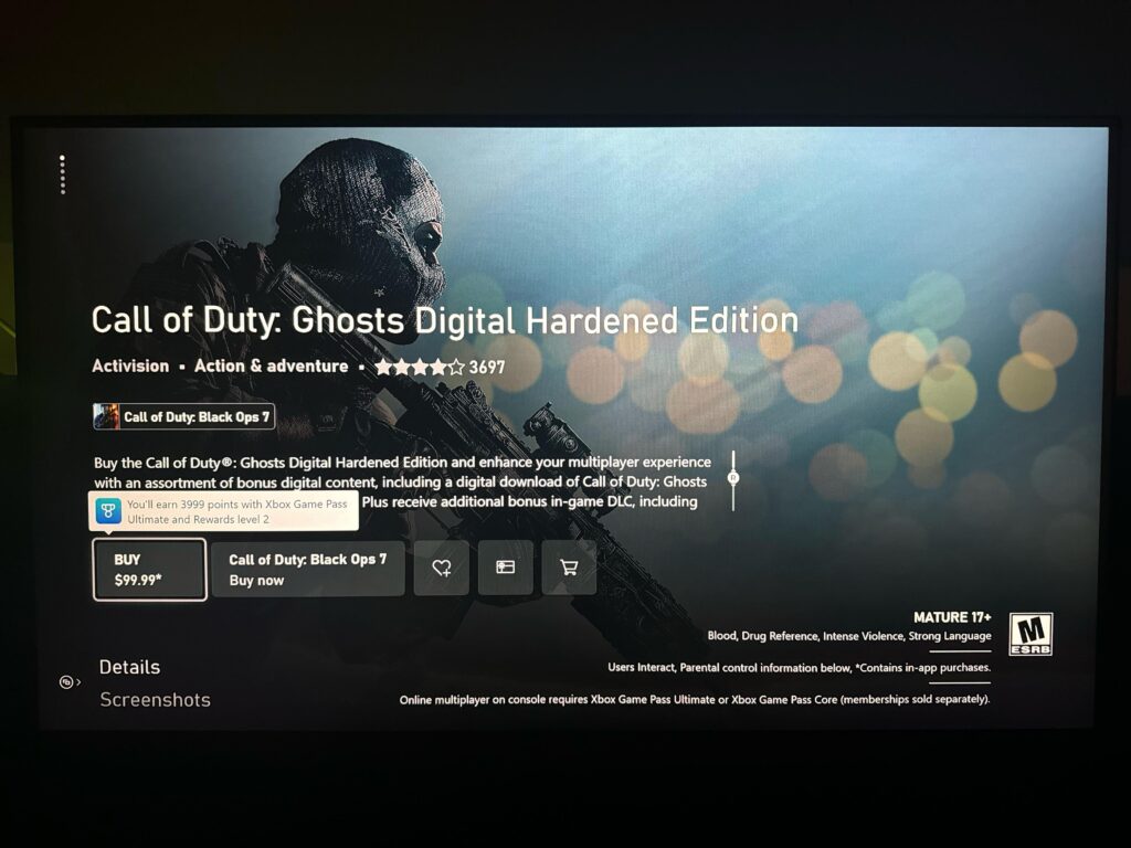 [GHOSTS] are we being fr