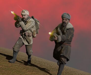 [WAW] Viktor Reznov and Dimitri Petrenko Charging into Battle