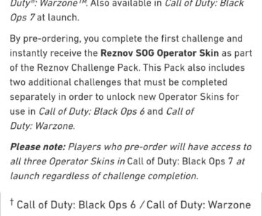 Just a reminder that Activision silently robbed players that pre-ordered then didn't say anything till they were called out