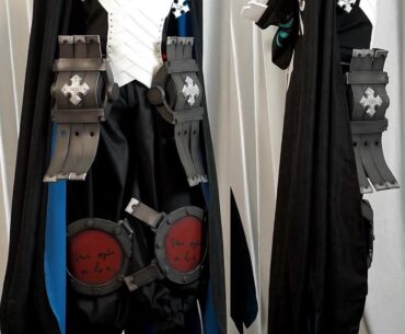 Just look at this amazing Raven from Guilty Gear costume made by me a few days ago👀