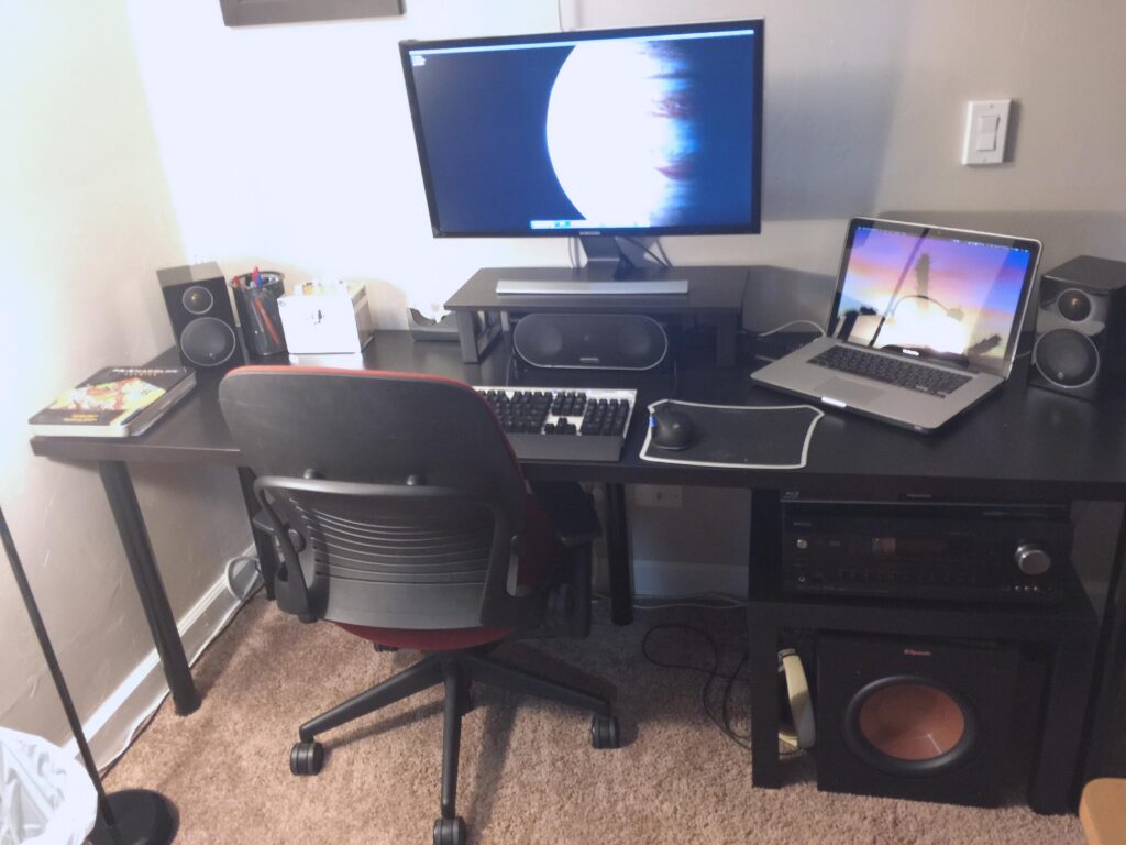 My PC Setup in 2015. Smartphone cameras have come a long way!