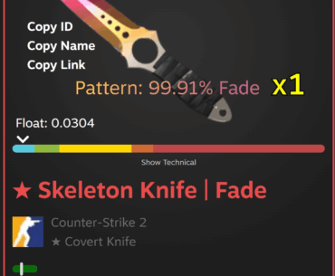 Trading 99.9% Skeleton Fade