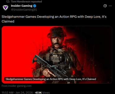 [COD] Sledgehammer Games is developing an RPG game