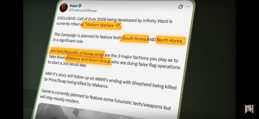 [COD] Imagine if this is actually the plot for the upcoming modern warfare