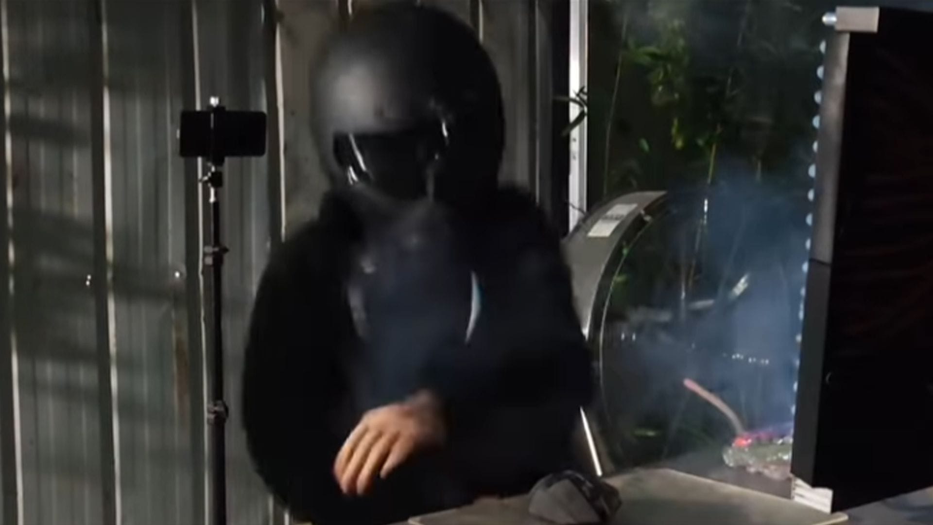 Is the viral ‘4D gaming rig’ that hits players real or fake? The 4D gaming rig (Image via Instagram/ryc._1216)