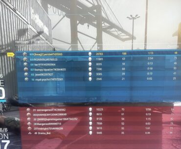 My first and last game of the day