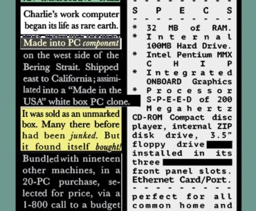 A Computer Dreams of Its Past  (Short Story)