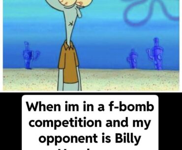 He says it ALOT
