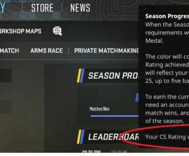 PSA: due to season 3 ending soon, here is how to see how long your premier rank is active for (aka CS rating duration until it's hidden from inactivity)