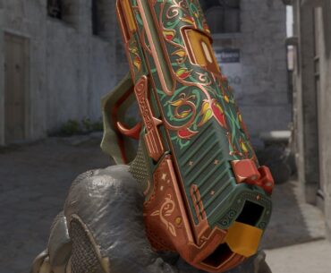Submitted my P2000 | Desert Vine for the Arabesque call to arms. Do you think the copper/teal color scheme suits the theme or should I go for something more 'in your face'?