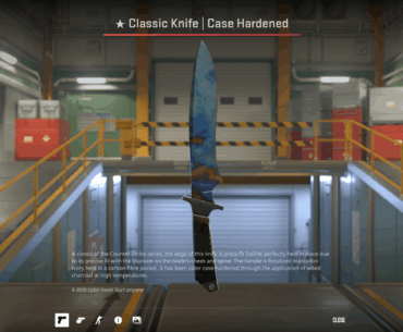 Does anybody know how much this can be worth? Tier 1 blue gem, pattern 281, field tested