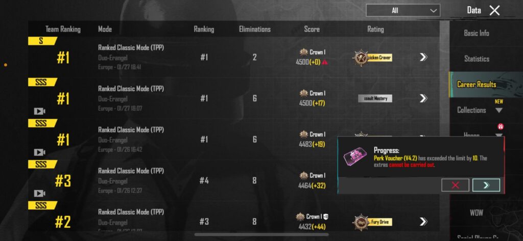 Did this ever happenned to you? No idea why I didnt get any points for last game. I see the exclamation mark but no idea why