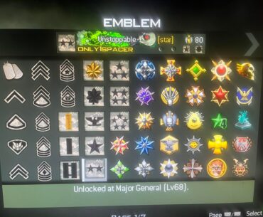 [MW3] Peak emblems