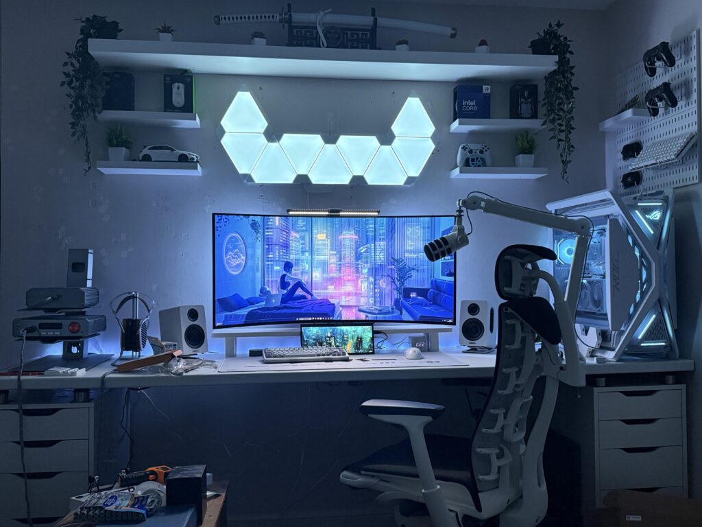 My unfinished battle station