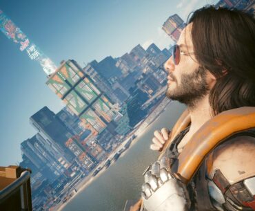 Riding a rollercoaster with Keanu Reeves in the year 2077 was something I didn't know I needed in life.