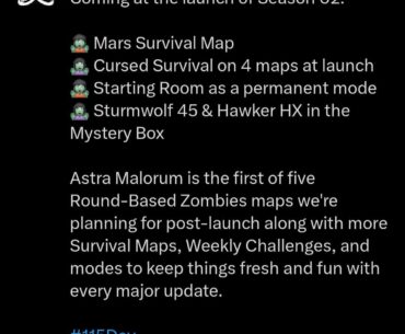 Good news is we are still getting 5 DLC maps