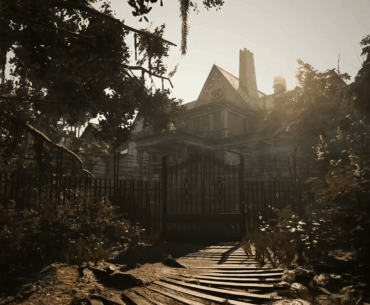 Playing Resident Evil 7 for the first time… yeah, this house is terrifying.