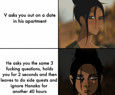 The dating quests are so unintentionally funny