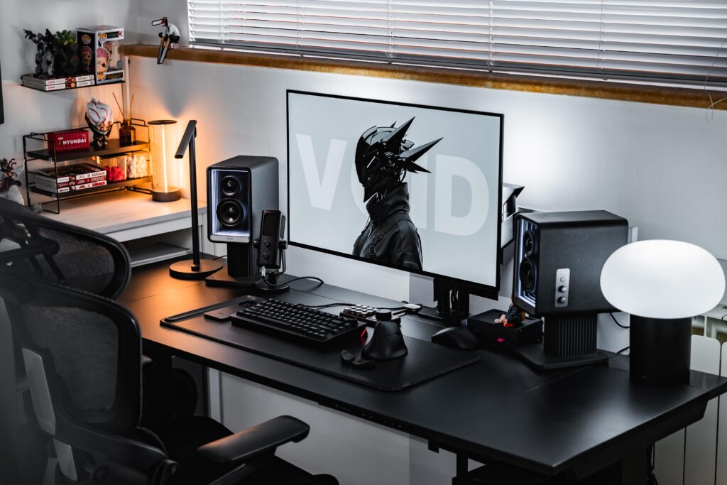 All black premium peripherals. All black premium peripherals.