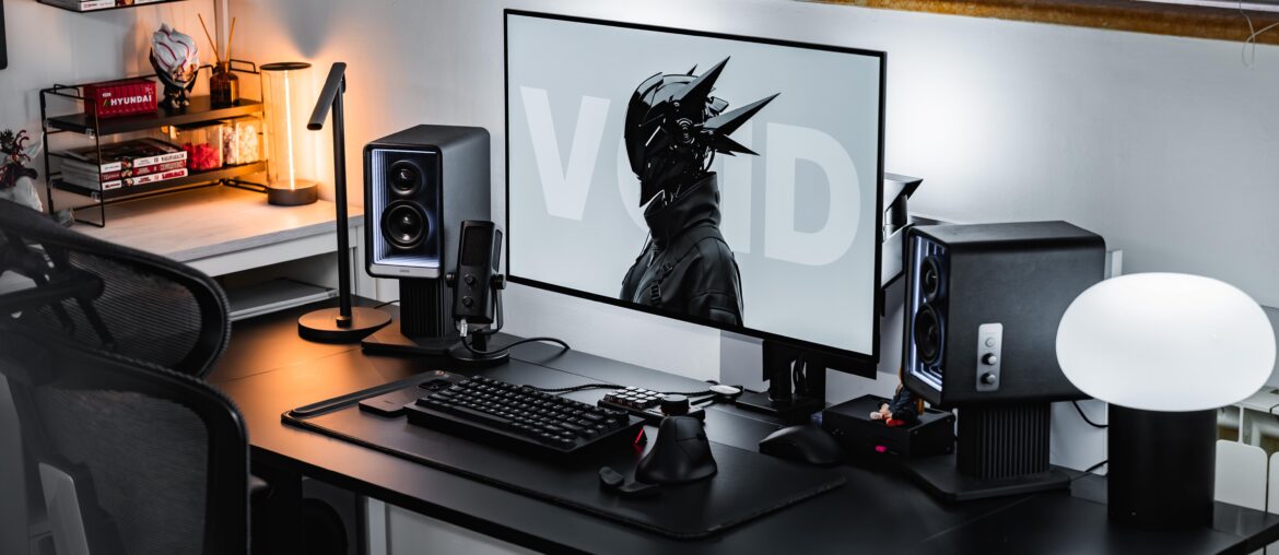 All black premium peripherals.