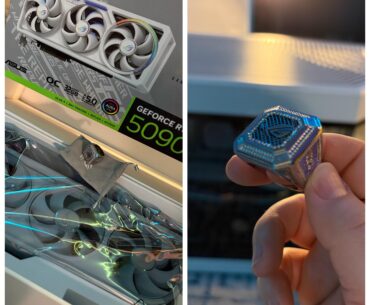 My new graphics card came with an enormous superbowl ring (that just happens to be my exact ring size)
