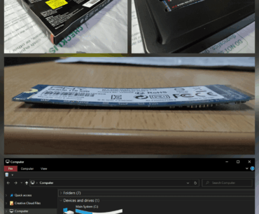 My friends SSD came like this.