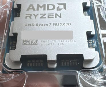 got a 9850x3d by chance