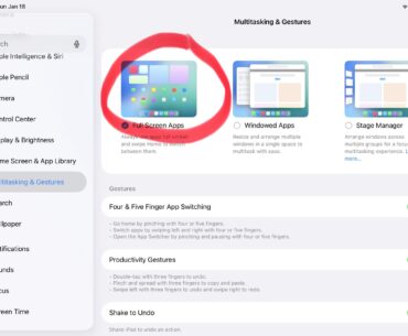 If you’ve been having joystick issues on the ipad this past week then this applies to you. The new ipad update added a windowed apps feature which is disruptive to game play