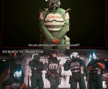 I'm with the TRAUMA TEAM
