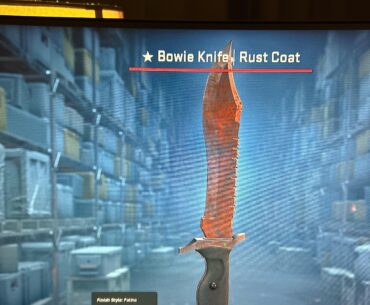 First knife unboxed!
