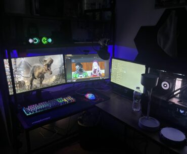 I think this is a pretty average battle station