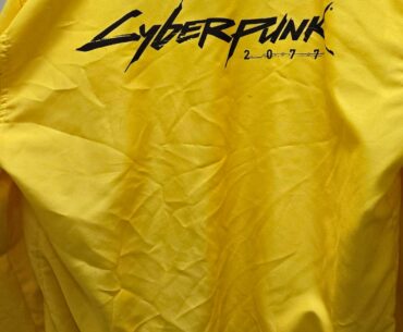 Cyberpunk bomber jacket