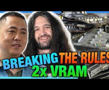 Creating a 48GB NVIDIA RTX 4090 GPU | Brother Zhang's Repair Shop (ft. 张哥)