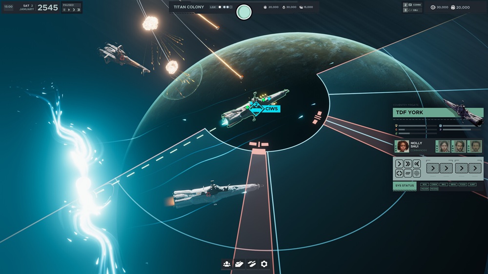 Falling Frontier Screenshot
