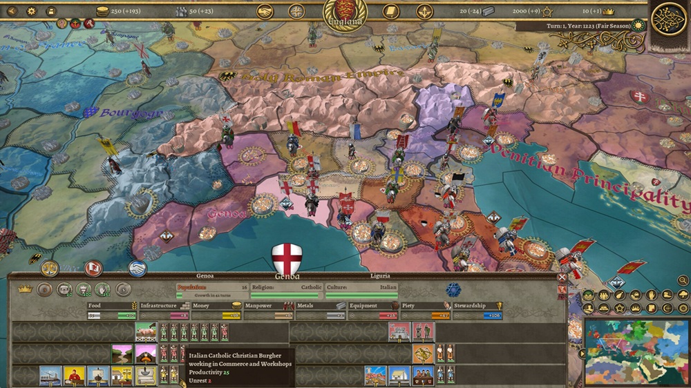 Field of Glory: Kingdoms - Burghers and Bombards DLC Screenshot
