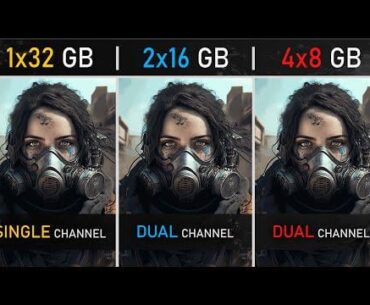 Any good resources showing DDR5 single rank vs dual rank and 1DPC vs 2DPC testing for games?